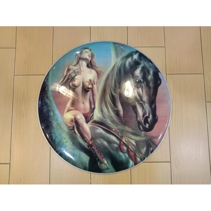 head drum, drum head, kulit drum motif angel 22" CSP-02