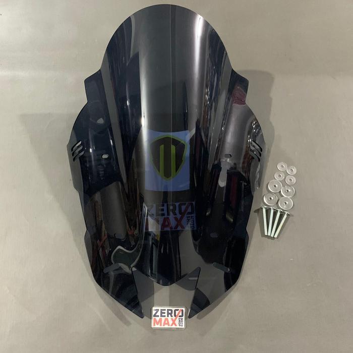 WINDSHIELD VISOR TIPE TDR CYBORG SMOKE NMAX OLD 2015-2019 TERBATAS