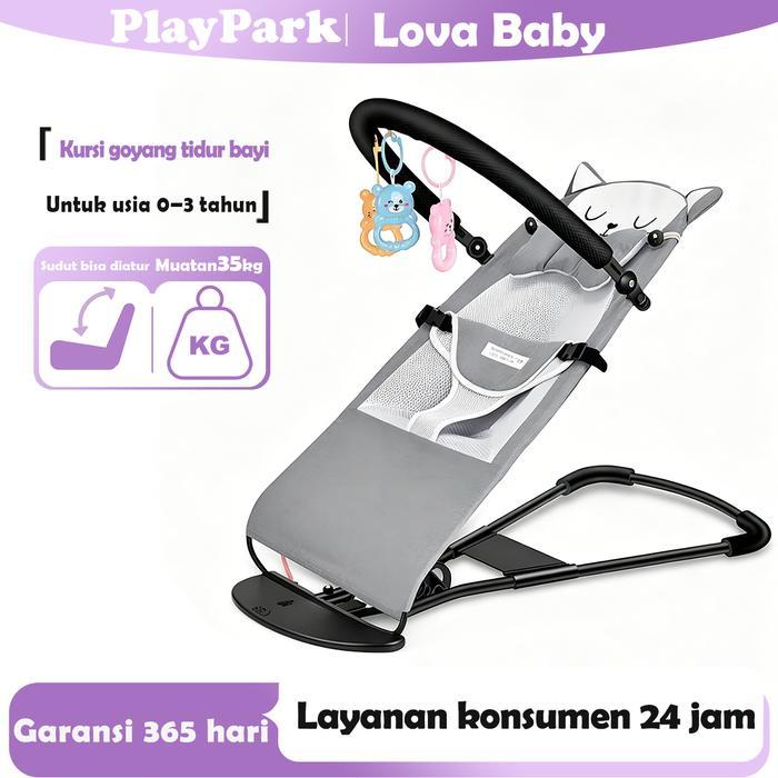 Sugar Baby Kidz - Kursi Ayunan Ayunan Bayi Lipat Baby Ayunan Bayi Ayunan Alami Meninabobokan Bayi