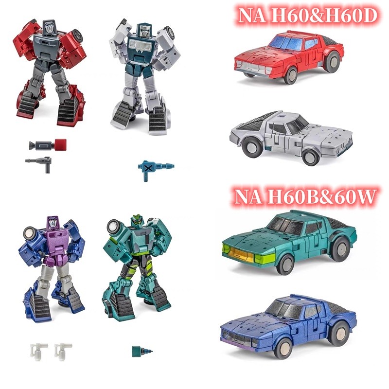 NewAge Transformation NA H60 Fili Windcharger H60D Dalton Tailgate NA H60B&H60W 2Pcs Set Mini 6CM Ac