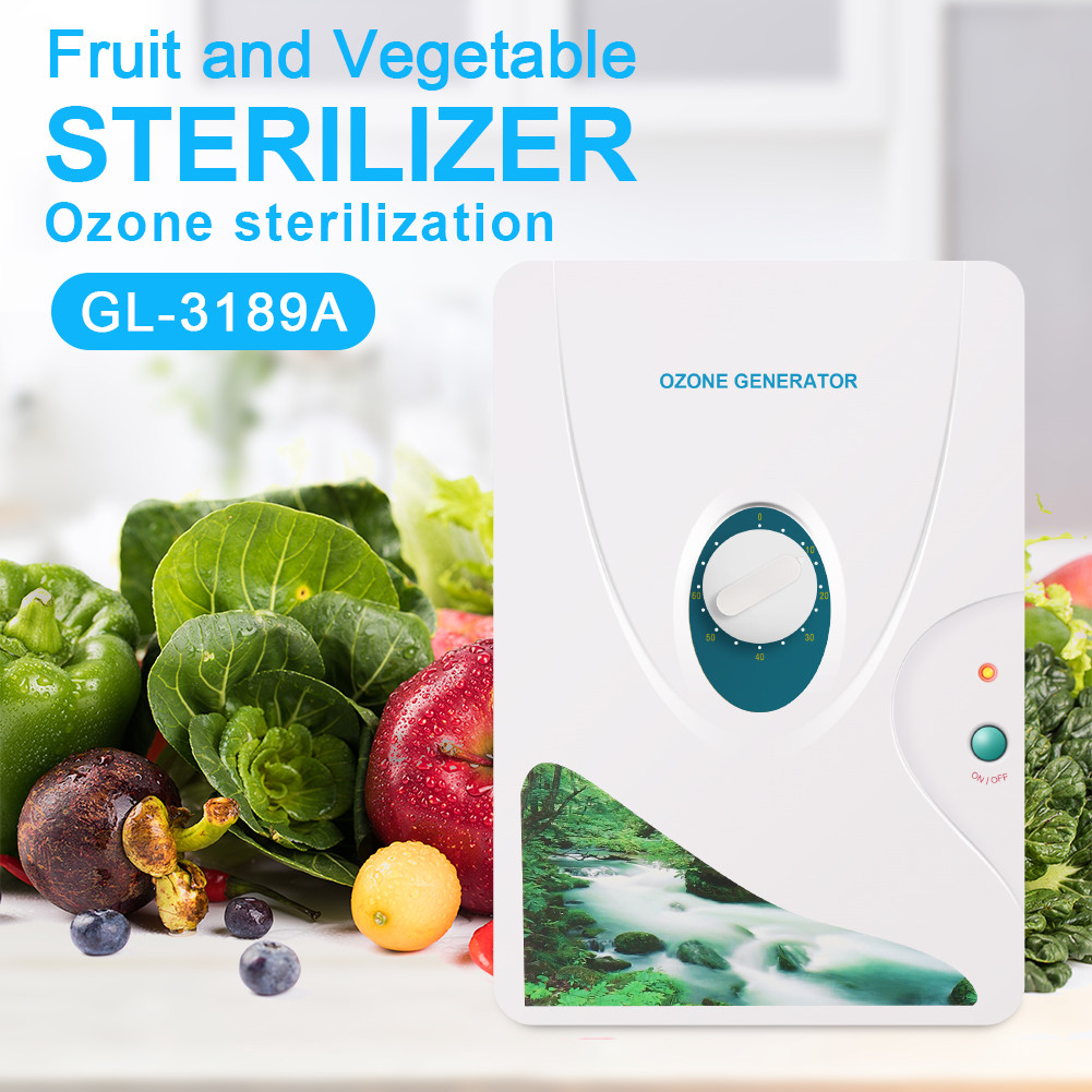 Room Deodorizer Ozone Generator Air Cleaner Purifier Germicidal Filter Water Ozonizer Purifying