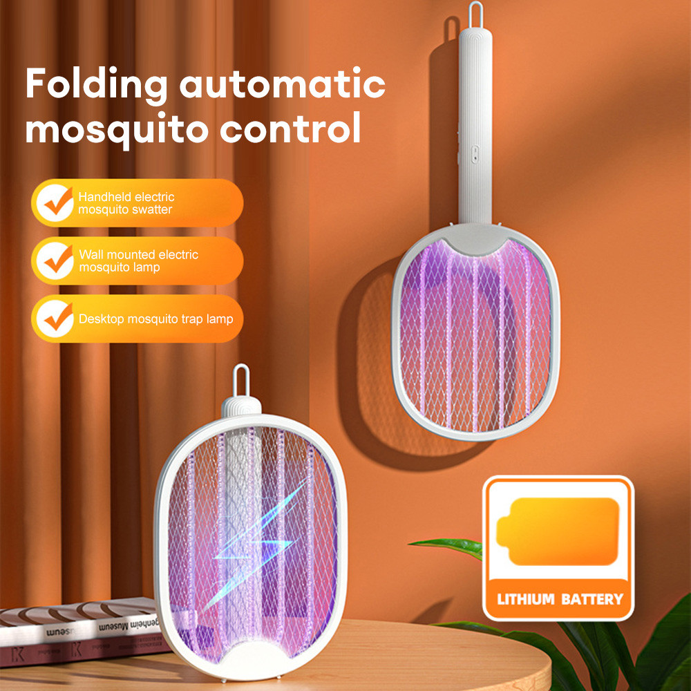 Foldable Electric Mosquito Killer USB Rechargeable Mosquito Killer With Ultraviolet Rays Temptation 