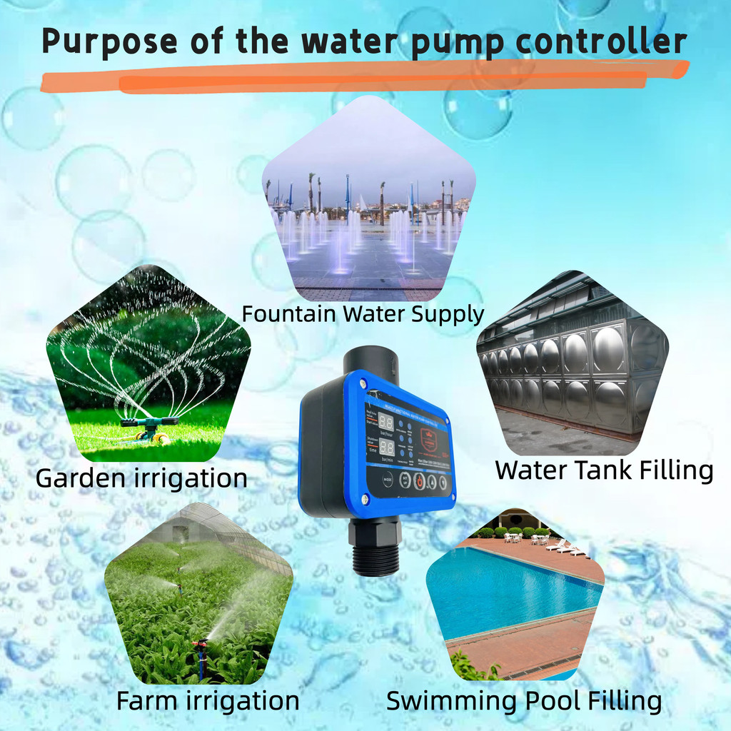Water Pump Pressure Controller GSPRO Small and compact adjustable water pump pressure controller