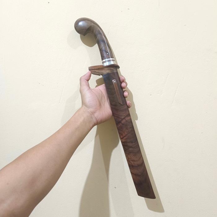 Termurah Golok Sembelih Baja Sld Hitachi Full Kayu Sonokeling *Super Tajam*