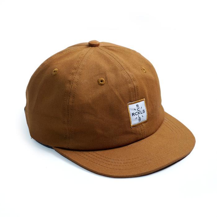 RCKLS. - Polo Cap Topi Pria move caramel Visor Pendek