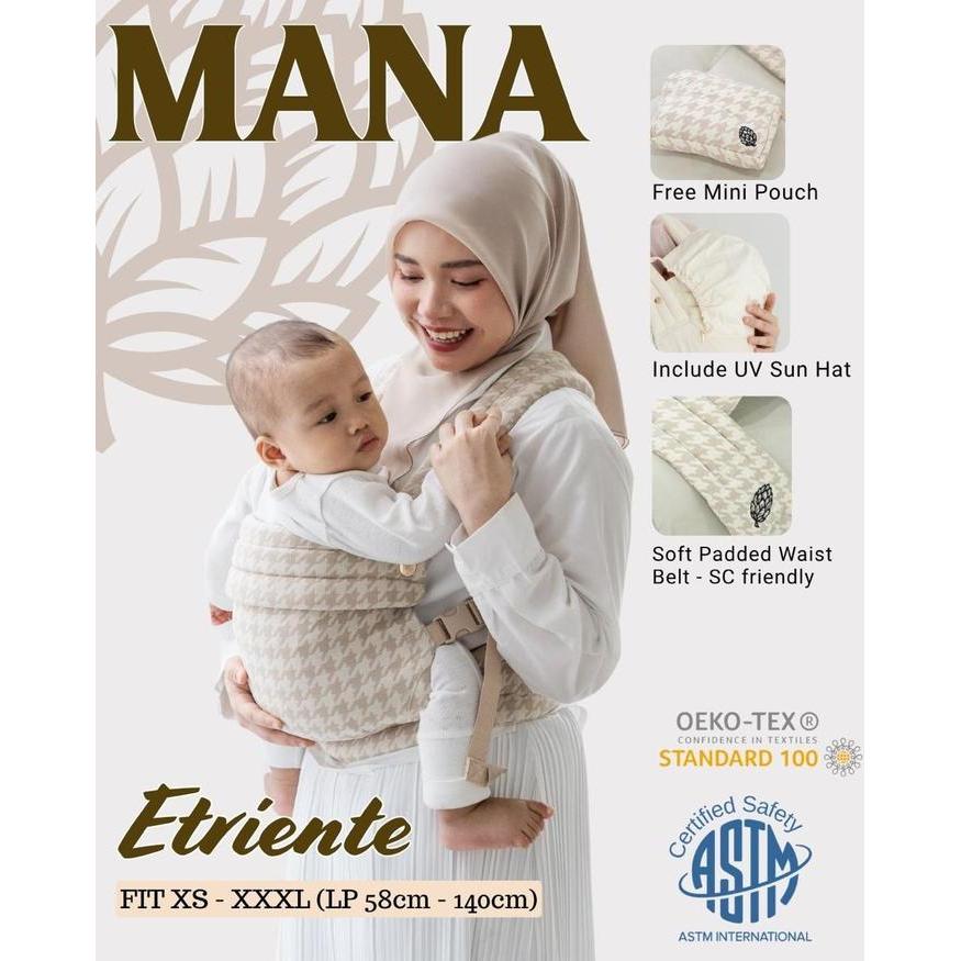 Mana Baby Carrier - Etreinte Series - Gendongan Bayi - Gift Box