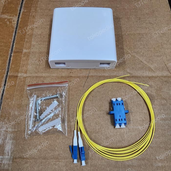 Roset Fiber Optik / Roset Ftth 2 Core Lengkap Sc