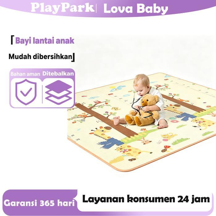 Terlaris Playmat Lipat Bayi Tikar Bayi lantai anak Playmat Bayi Matras Bayi Playmat lipat merangkak