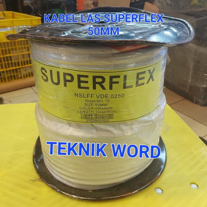 Kabel Las Superflex 50Mm / Welding Cable 50Mm Superflex