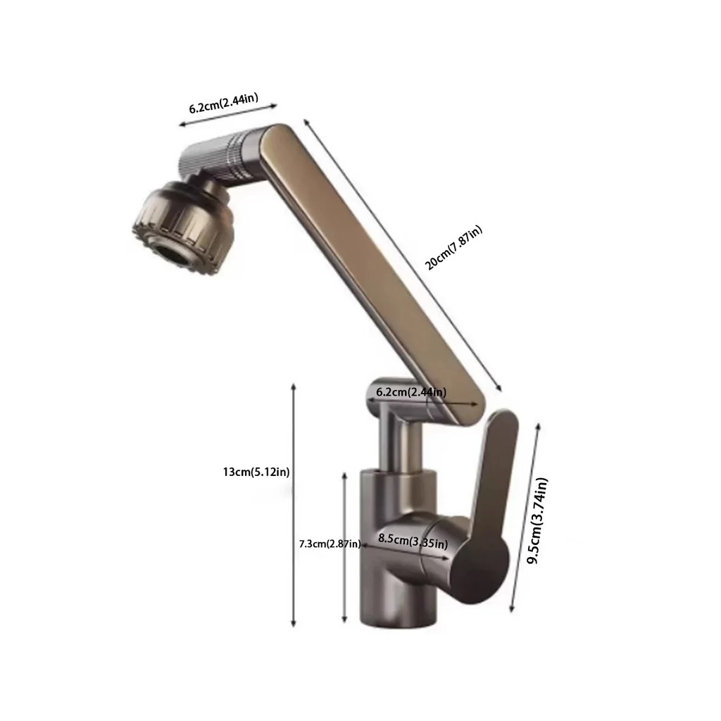 1080 Basin Faucet Hot and Cold Wash Basin Household Bathroom Multi-function Booster Universal