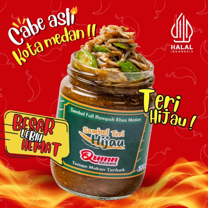 Sambel Teri Hijau - Sambal Pedas By Quinn Kitchen