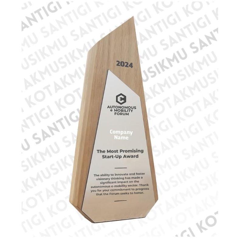 Trophy Kayu Custom Piala Kayu Custom Plakat Kayu Custom
