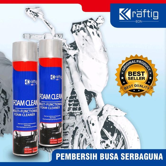 Kraftig EON Foam Cleaner - Pembersih Interior Mobil Serbaguna untuk Jok Motor Sofa Springbed &