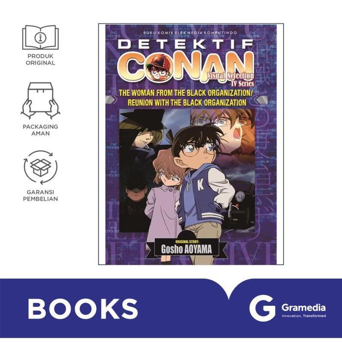 Komik Detective Conan: The Woman from the Black Organization ( Aoyama Gosho )