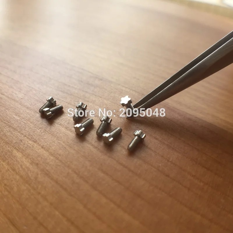 8 pieces/set 5 Prongs Watch Bezel Screw for RM Richard Mille RM011 RM052 RM27 RM050 Watch Parts