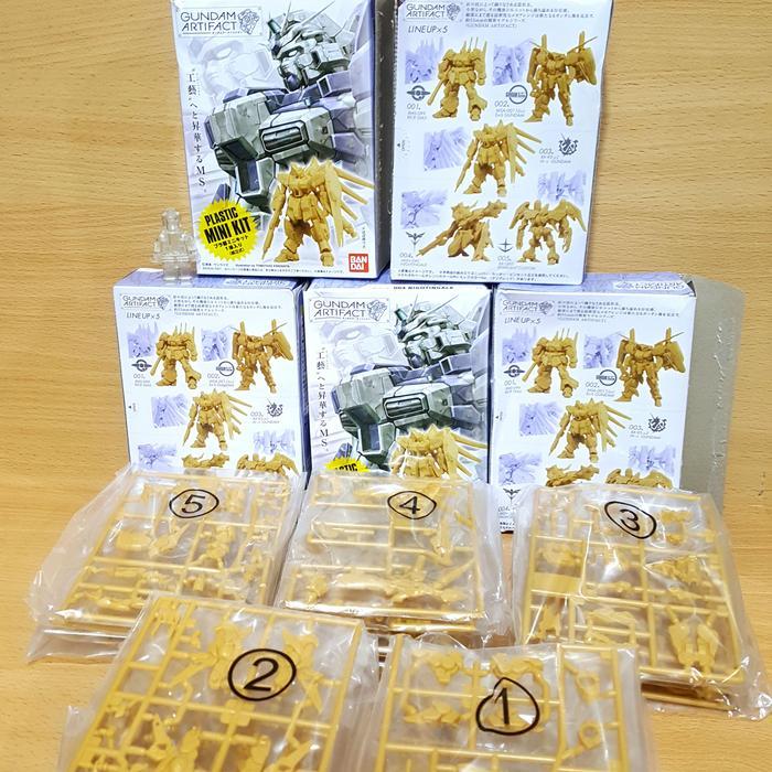 Terbatas GUNDAM ARTIFACT phase 1 [5/SET PALE] Ex-S Hi-Nu Nightingale Byarlant