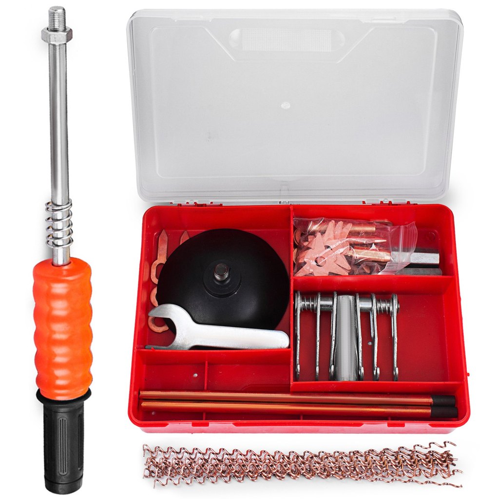 G90E Spot Welder Dent Puller 3000W Stud Welder Dent Repair Kit, 7 Models Spot Welding Machine for