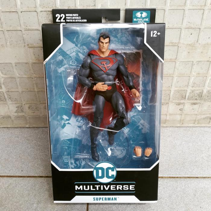 MCFARLANE TOYS DC MULTIVERSE SUPERMAN RED SON