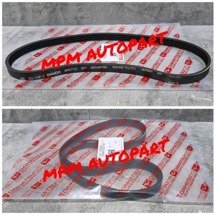tali kipas fan van belt 4pk 710 daihatsu grand max gran max grandmax granmax luxio Karimun 4pk 710