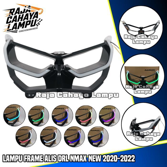 Lampu Alis Drl Depan Nmax New Rgb Plus Frame Alis Nmax Lampu Senja Depan Nmax 2020 2021 2022 Lampu