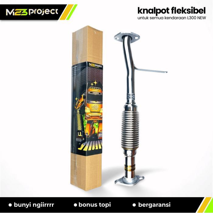 Fleksibel Pnp Ulir Stenlis Knalpot L300 Bunyi Ngir Ori M23 Project