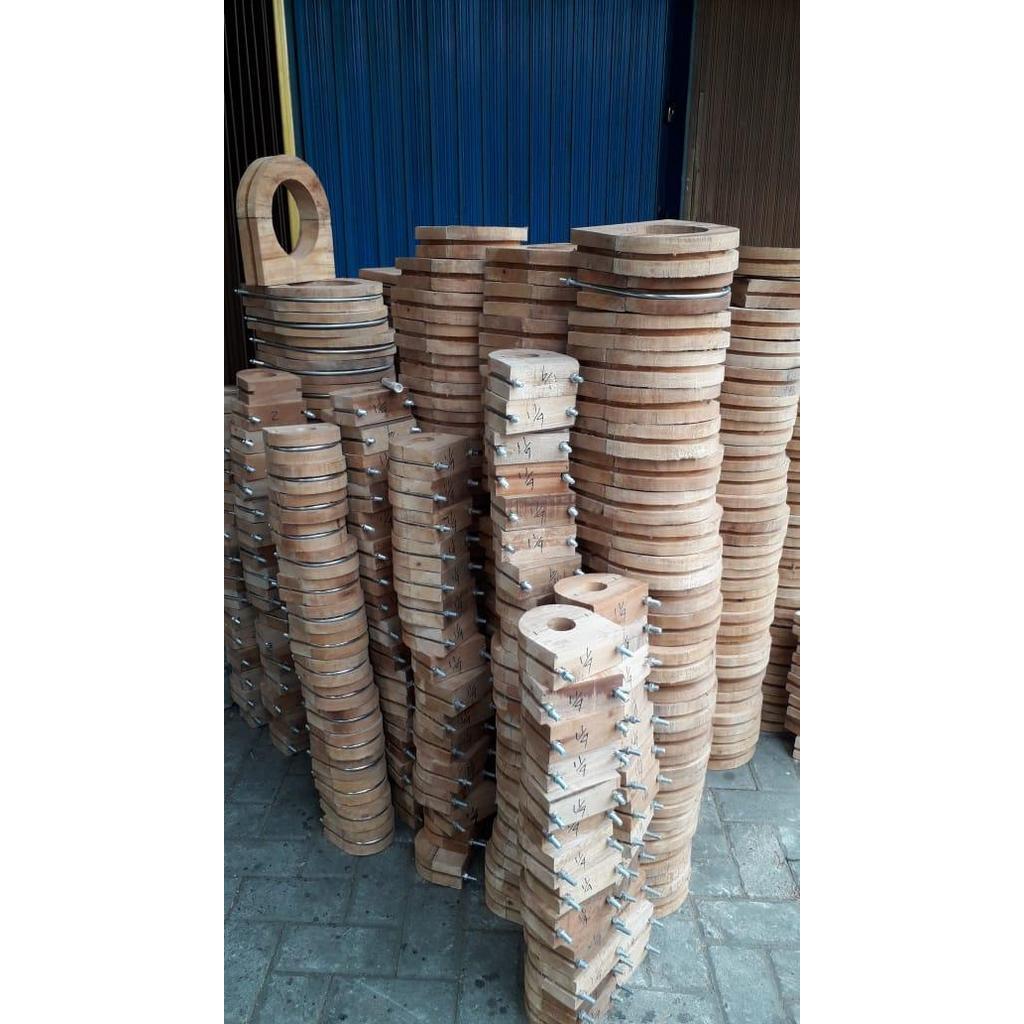 WODEN BLOCK 3 IN/WODEN BLOCK/KLEM PIPA CHILER/KLEM PIPA KAYU