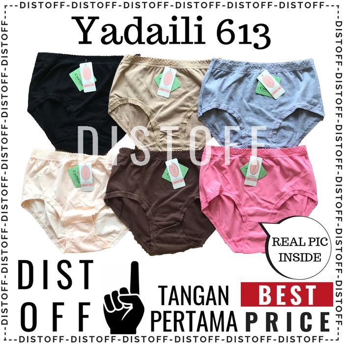 Isi 6 Termurah Grosir Celana Dalam Wanita Yadaili 613 Ori Cd Cewek #Gratisongkir