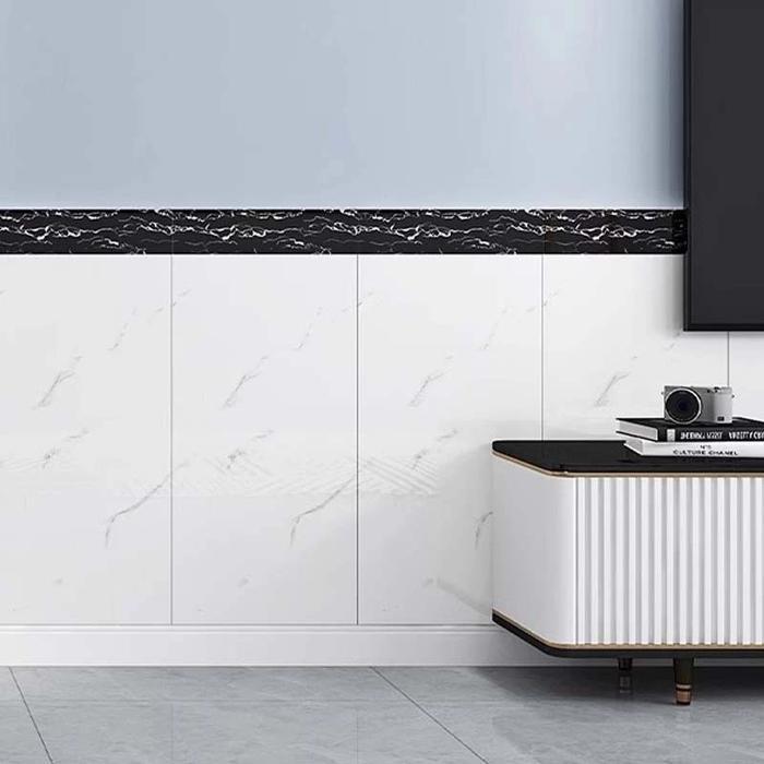 ECOSEN Wallpaper dinding VINYL Marble 40 x 90 cm / Lantai Vinyl Keramik Marbel Granit / Stiker