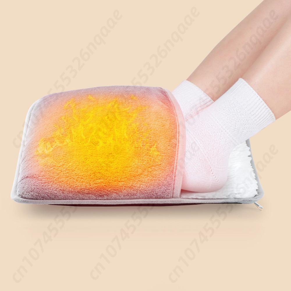 Electric Foot Warmer USB Heating Pad Winter Electric Foot Heating Pad Gift for Women & Men