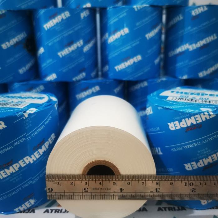 "New" THEMPER Kertas Thermal Struk Kasir 80x80 Hitam. EPRINT Thermal Paper