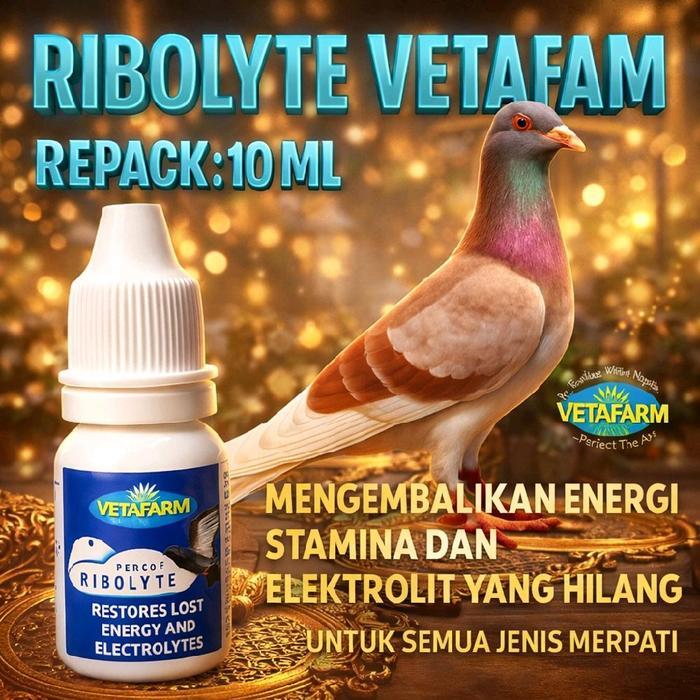Rebolite Rebolyte 100 Ml Ribolyte Ribolite Original Vetafarm Merpati Jadi Juara Ribolyte Vetafarm