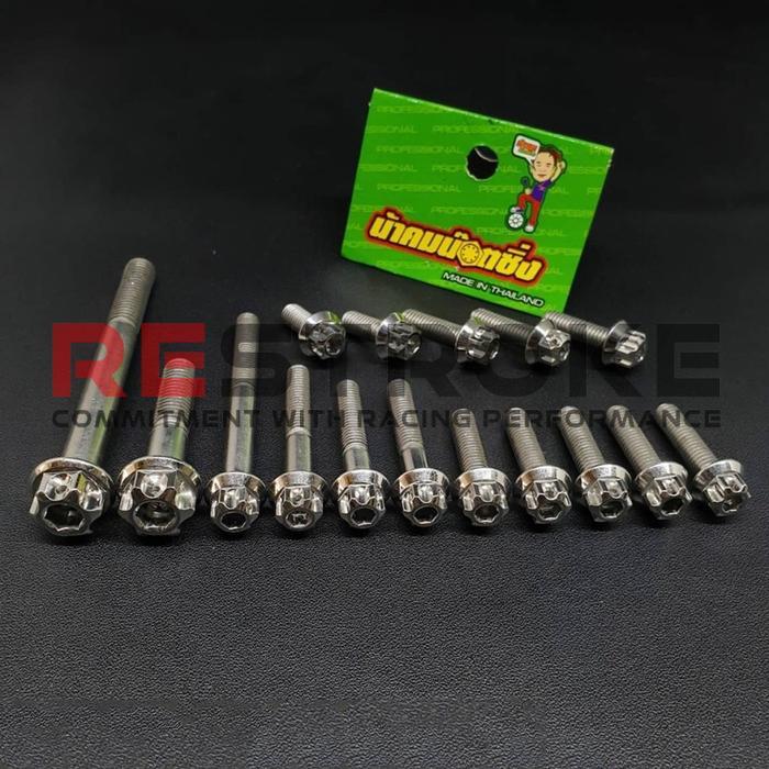 PROBOLT STAINLESS BAUT CVT NOUVO ORIGINAL THAILAND BISA GRAB
