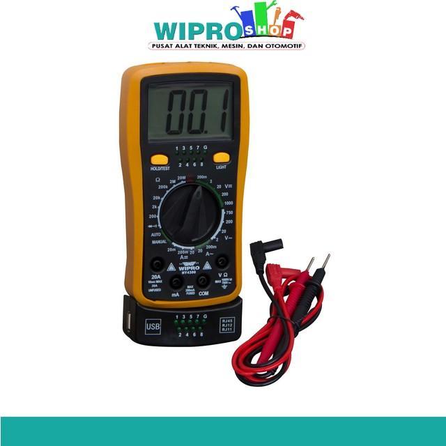 NEW PRODUK WIPRO MULTITESTER DIGITAL HY4300 MULTITESTER DIGITAL HY4300 TOKONYA ABDI