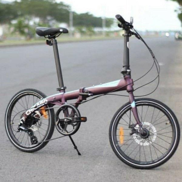 Sepeda Lipat / Folding Bike 20 Dahon Ion Chicago - Ungu