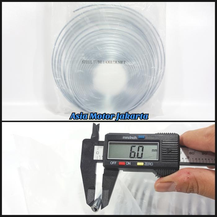 Pipa Rem - Pipa Solar - Pipa Oli - 6mm - 15 Meter