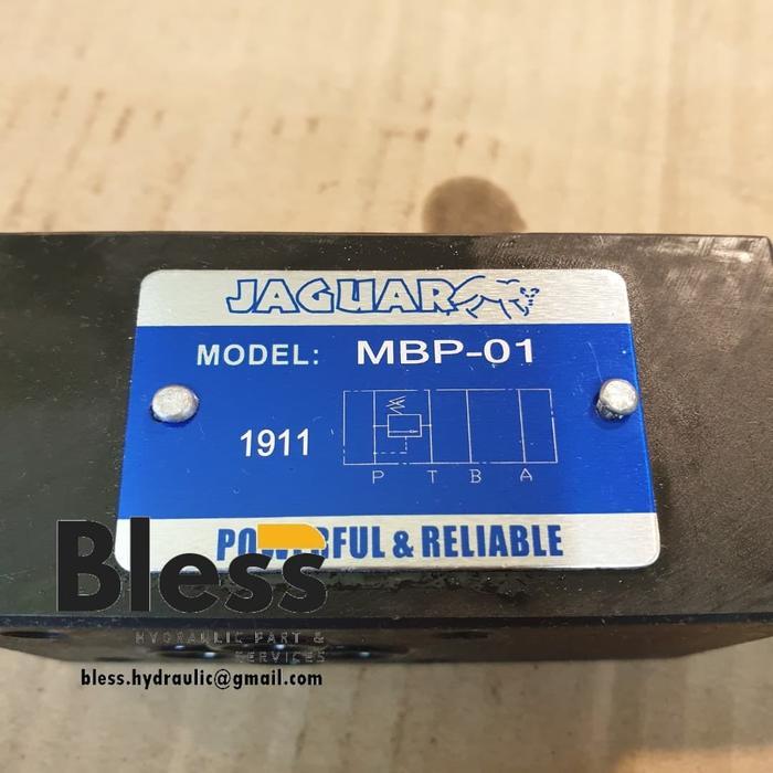 MBP 01 - Relief Valve Jaguar Hydraulic Hidrolik