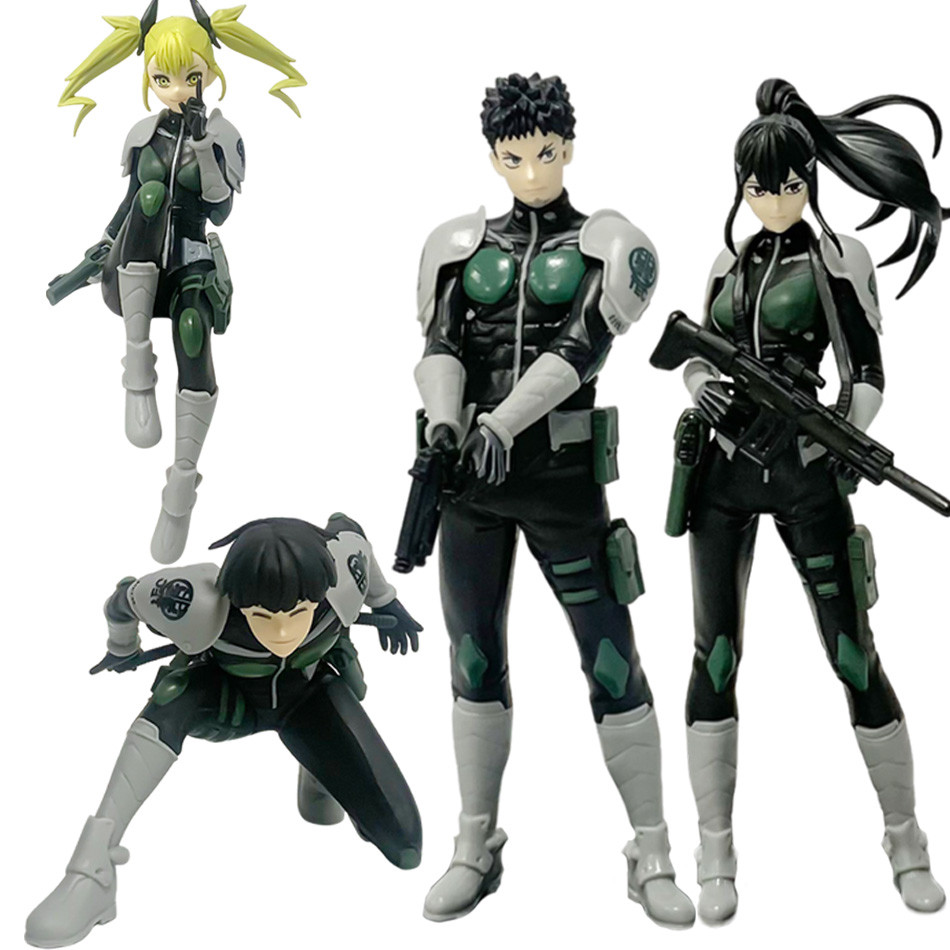 Figure Noodle Stopper FuRyu Karakter Reno Ichikawa, Kikoru Shinomiya, Soshiro Hoshina dari Anime Kai