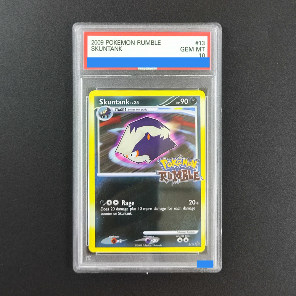 Proxy 2009 POKEMON RUMBLE #12 LUCARIO 12/16 Authentication Grading 10 Collection Game Card