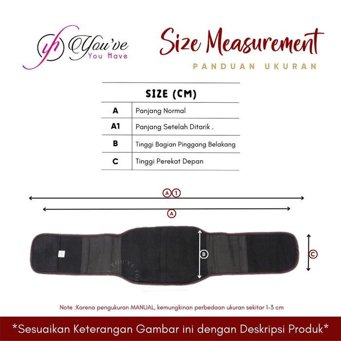 Youhave X Jool 2 Collab Korset Pinggang Korset Saraf Kejepit Pria Wanita Korset Vevina 402 Pasti Ori