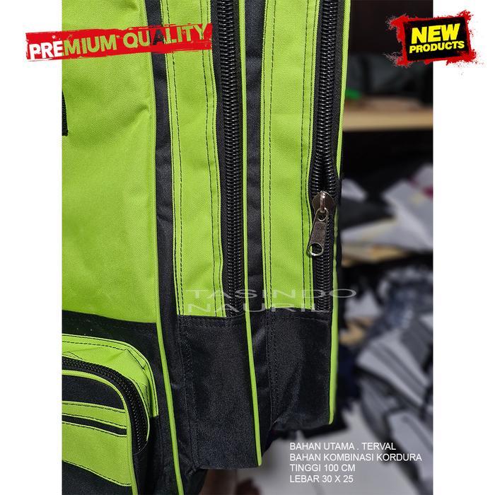 Tas Pancing Jumbo 100Cm Murah,Tas Joran Pancing,Tas Pancing Bahan Terpal Kanvas Polos Setrip Ransel