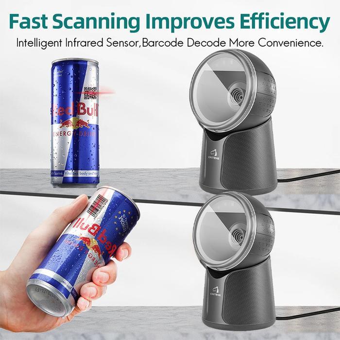 2D Barcode Scanner Omni Barcode Scanner (QR Code/PDF417/Efaktur) Autoscan Dekstop 110x153mm