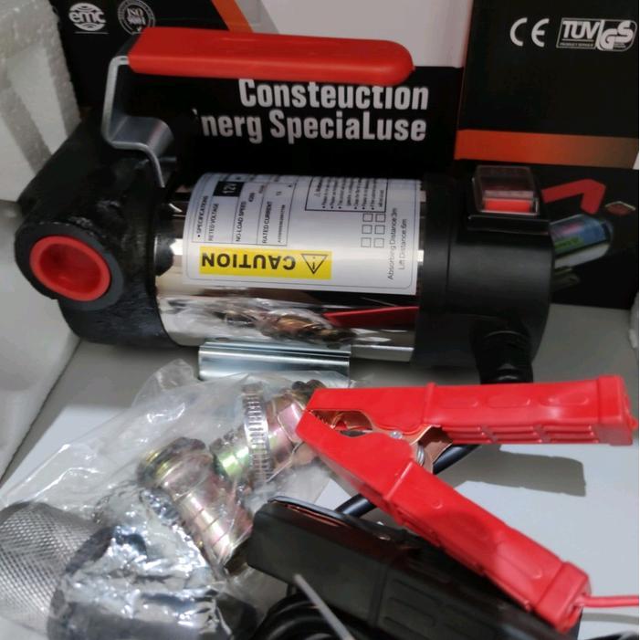 POMPA DC 24V POMPA TRANSFER DC 24 VOLT SELF PRIMING DIRECT CURRENT PUMP DC 24 V BERGARANSI