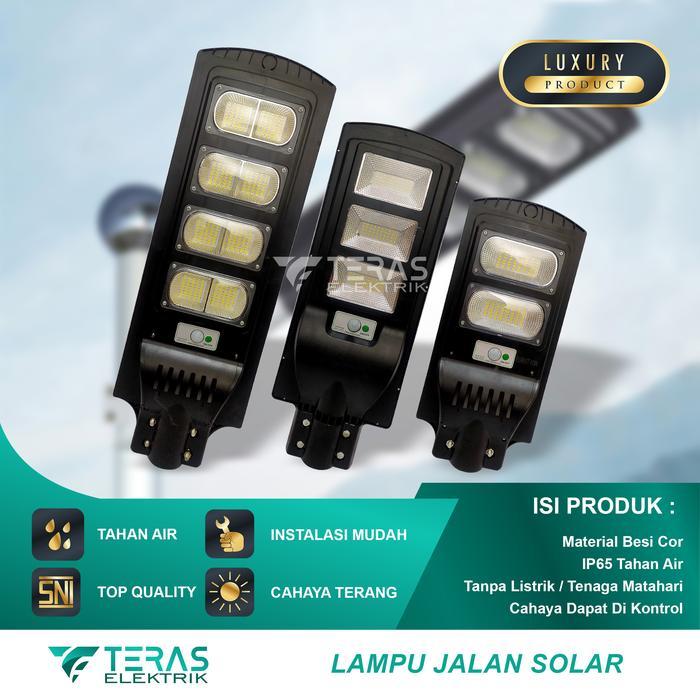 Lampu Jalan Solar 60 W PJU tenaga solar 90 W PJU 120 Watt Remote