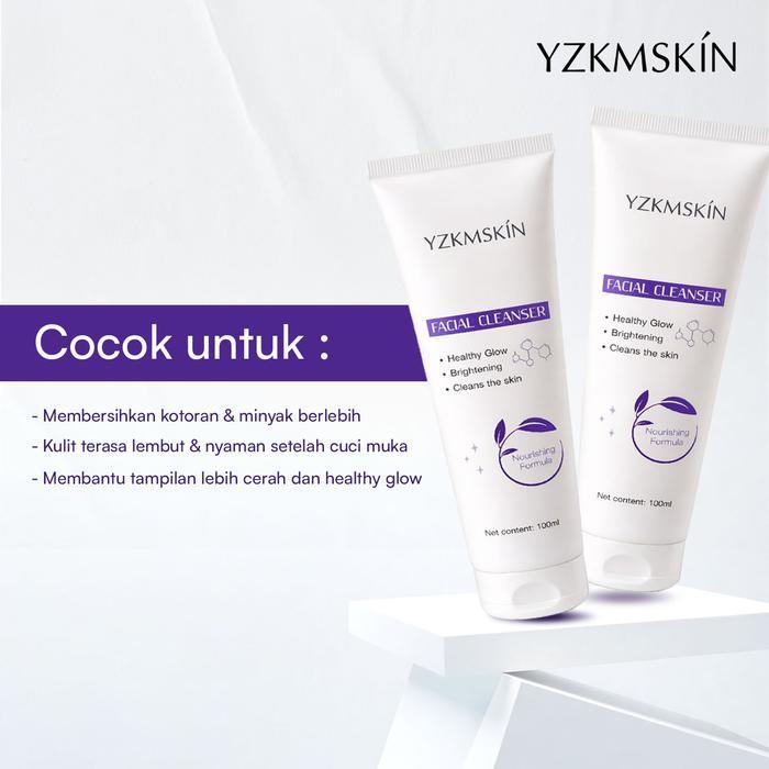 MURAH YZKMSKIN Body Wash Vulkanik + Facial Cleanser - Menjaga Kelembapan Kulit