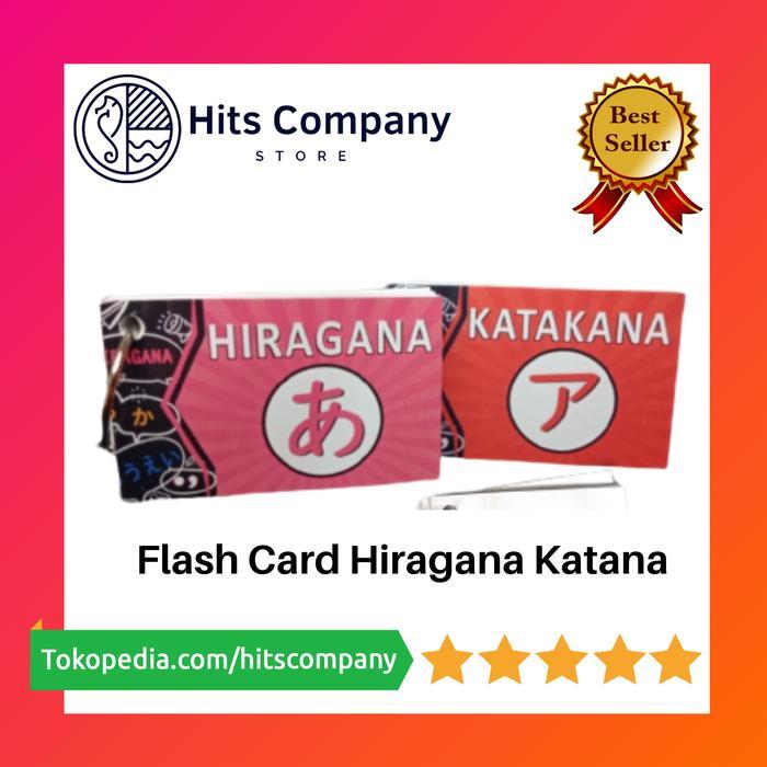 Flash Card Hiragana Katakana Jepang