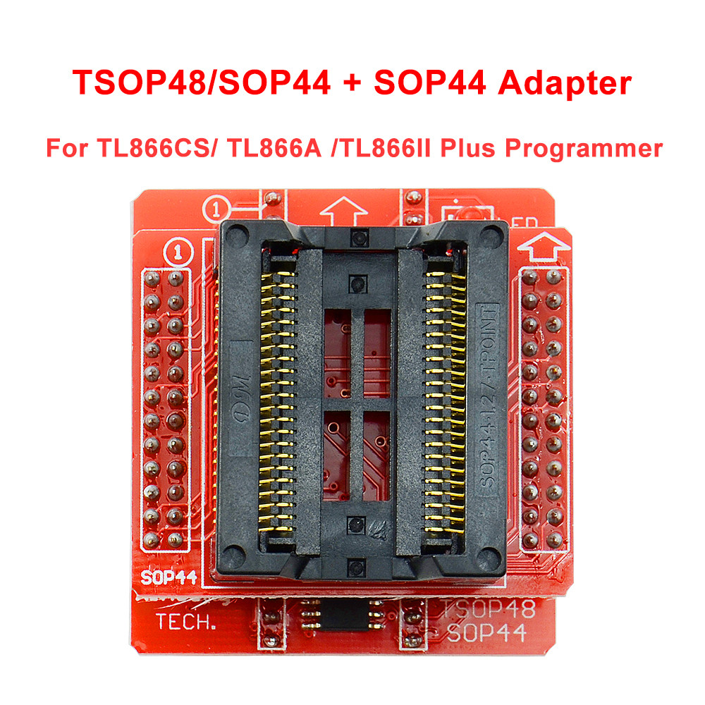 SOP44 Adapter + TSOP48/SOP44 V3 Board for TL866CS / TL866A/ TL866II Plus universal programmer usb