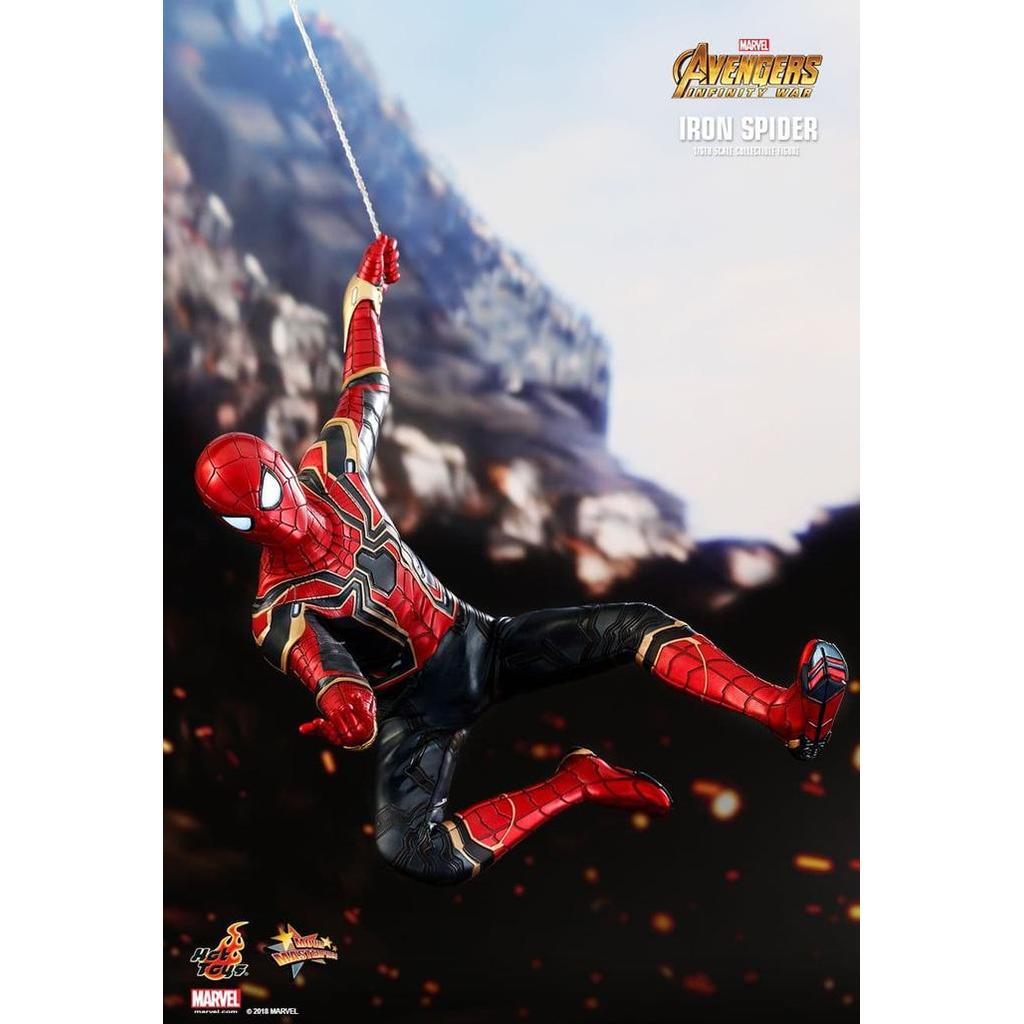 HOT SALE HOT TOYS MMS 482 AVENGERS INFINITY WAR - IRON SPIDERMAN TERMURAH