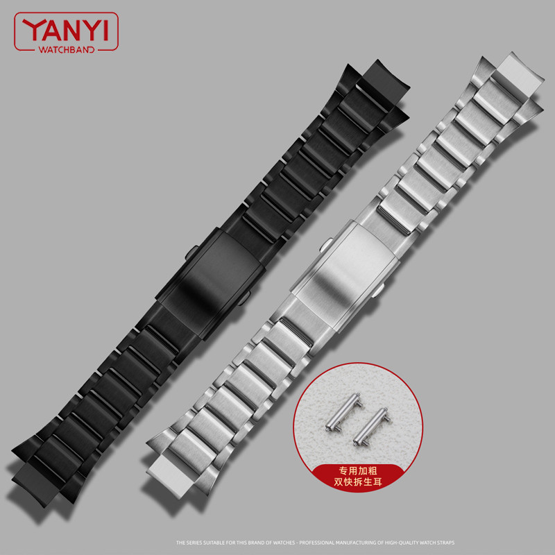 Stainless Steel Watchband For g-shock casio GST-B400 watch strap Replacement gst b400 Metal band