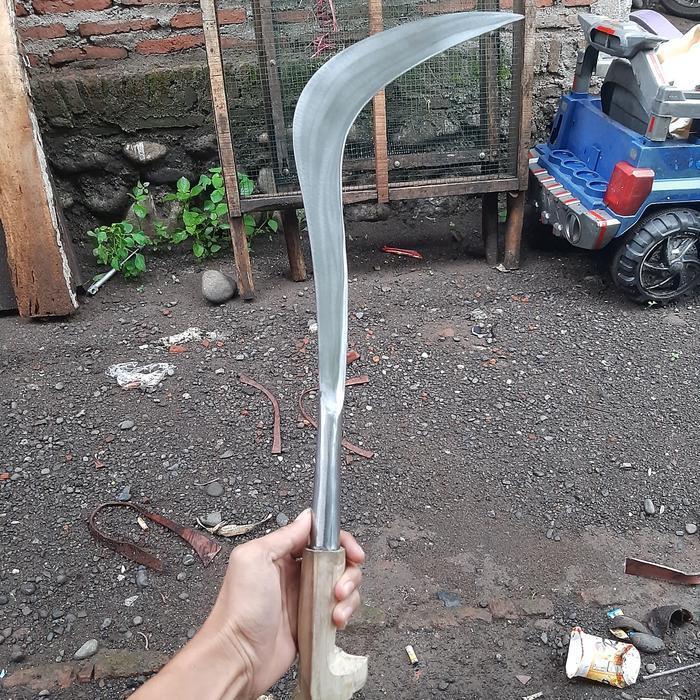 sabit arit rumput baja super tajam -lebih tebal tebas ranting