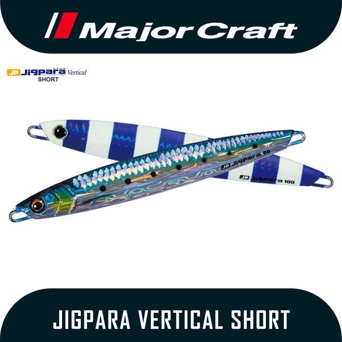 Murah Umpan Jigging Major Craft Jigpara Vertical Short 80Gr - 150Gr